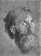 Albrecht Durer Head of an Apostle Looking Upward oil painting on canvas